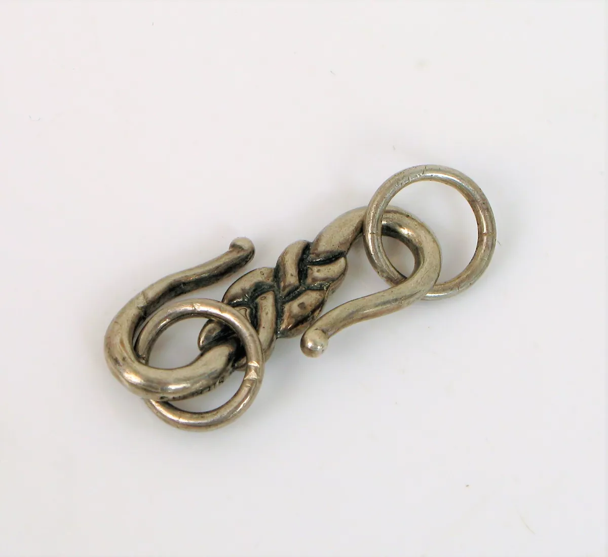 Sterling silver necklace clasp deals