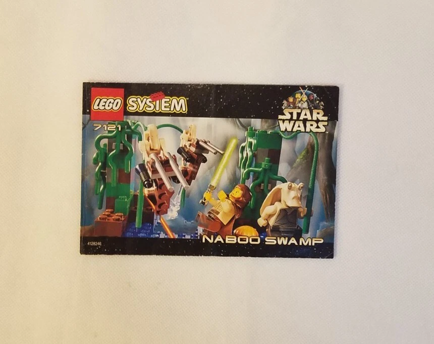 LEGO SET 7121 NABOO SWAMP INSTRUCTION MANUAL ONLY eBay