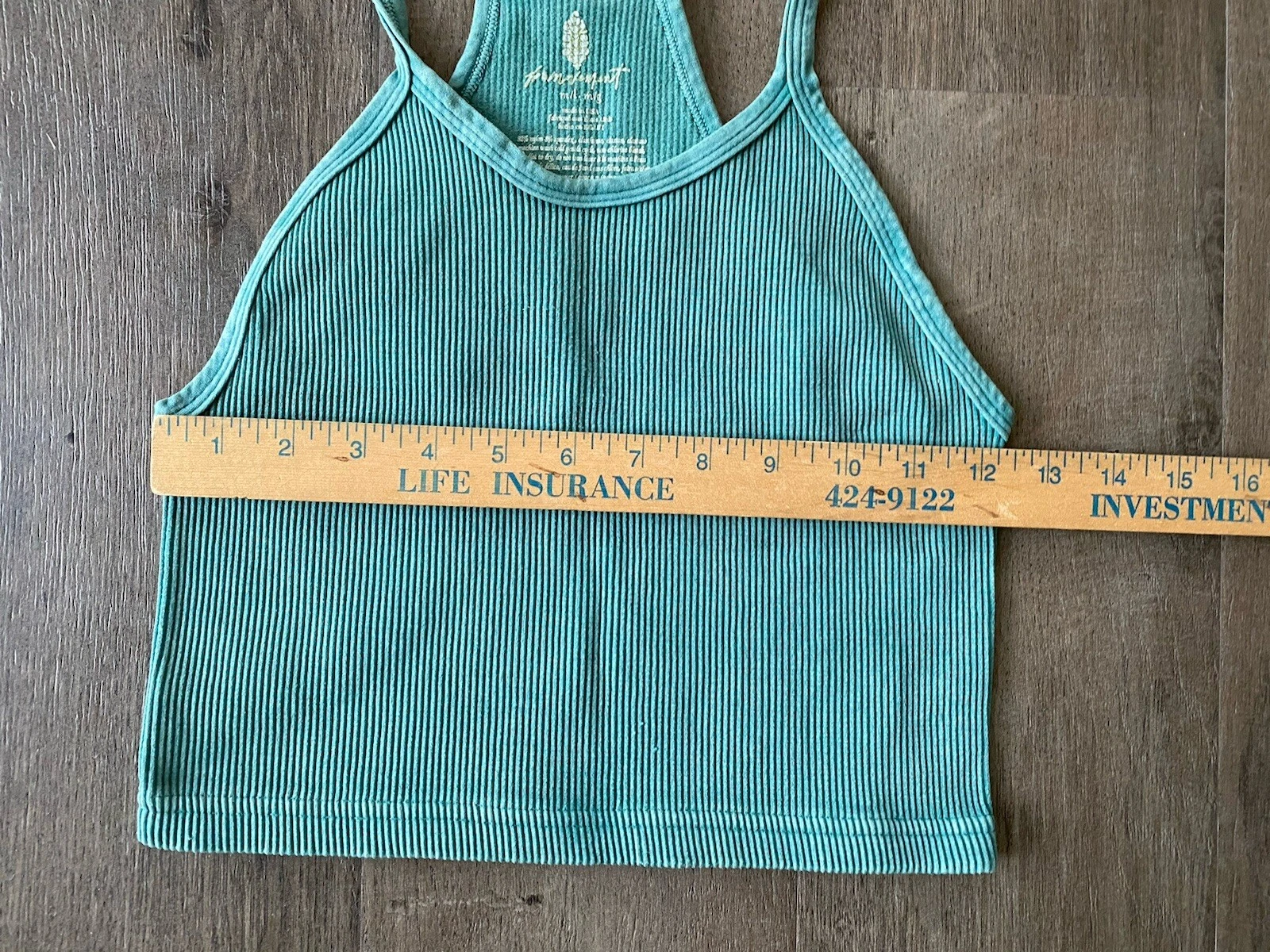 free-people-movement high neck ribbed cropped tank-top