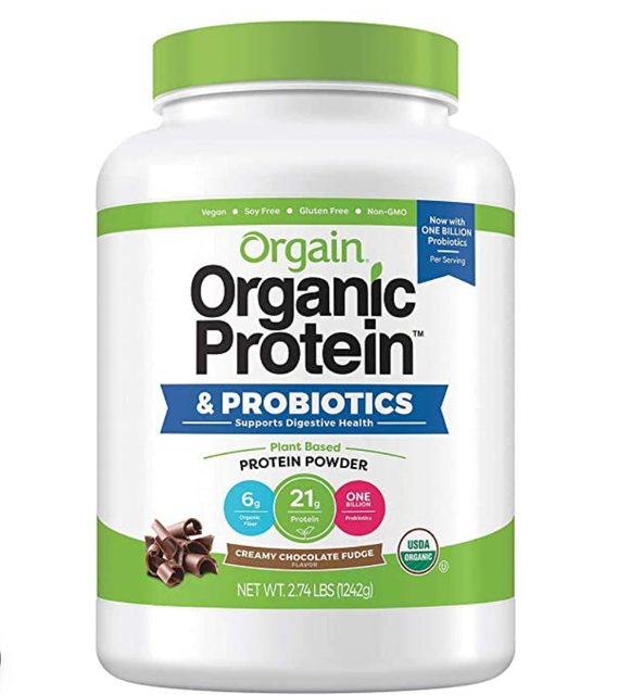 Orgain Organic PlantBased Protein Powder, Creamy