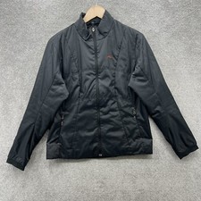Kjus Jacket Womens 42 Black Primaloft Light Padded Full Zip Ski Snowboard