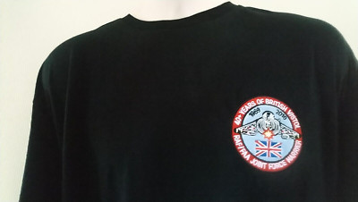 RAF ROYAL AIR FORCE HARRIER JUMP JET JOINT FORCE T-SHIRT