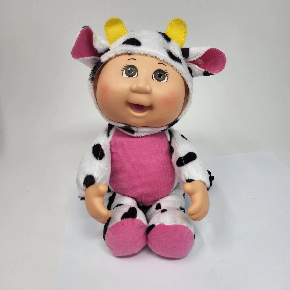 CABBAGE PATCH KIDS CUTIES ZOO FRIENDS CLARA COW STUFFED ANIMAL