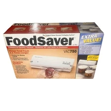 Food Saver by Tilia VAC750 Vacuum Packaging System Sealer + Bonus VaccumCanister