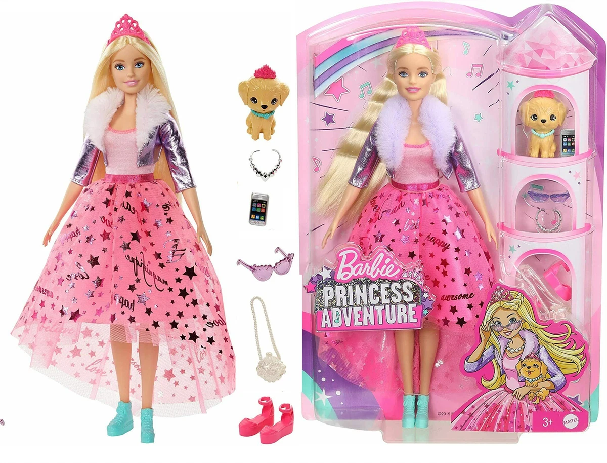 1 Barbie Princess Adventure Deluxe Barbie Doll