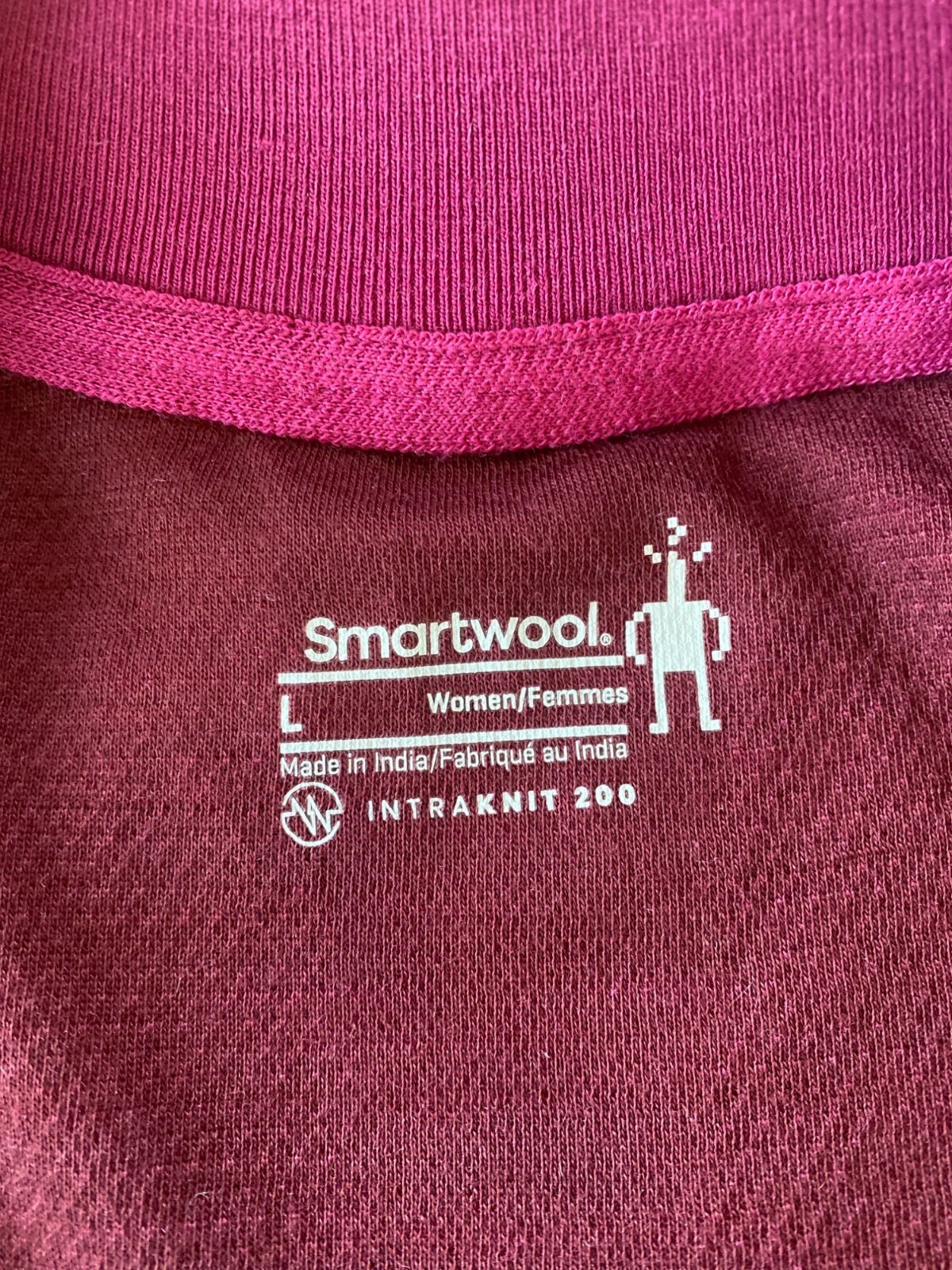 NWT Smartwool Women's Intraknit Merino Sport Full Zip Jacket Large Fuchia $230