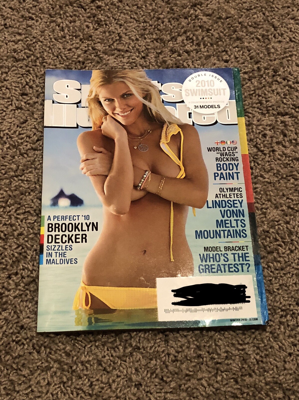 Sports Illustrated Winter 2010 Swimsuit Issue Brooklyn Decker Lindsey ...