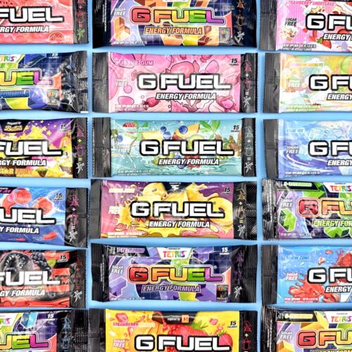 G Fuel Lot of 12 Single Serving Sample Packs Energy Formula *YOU PICK FLAVOR* - Picture 1 of 8