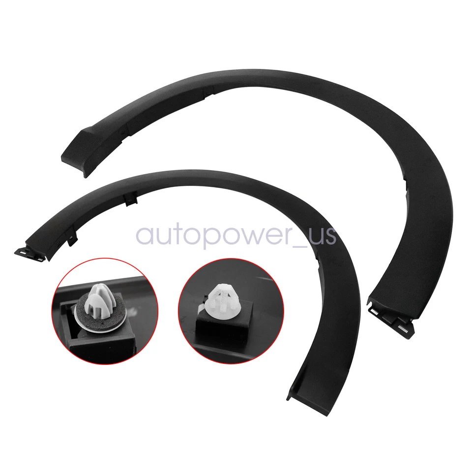 Fits Mazda CX-3 2016 2017-2022 Wheel Arch Molding Front Driver & Passenger Side - Image 2 of 4