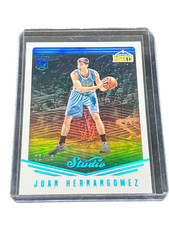 2016-17 Panini Studio - Teal #81 Juan Hernangomez /15 (RC)
