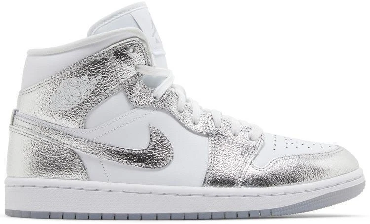 Jordan 1 SE Mid Metallic Silver W for sale | eBay