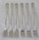 Athenian Reed and & Barton sterling silver seafood cocktail fork lobster shrimp