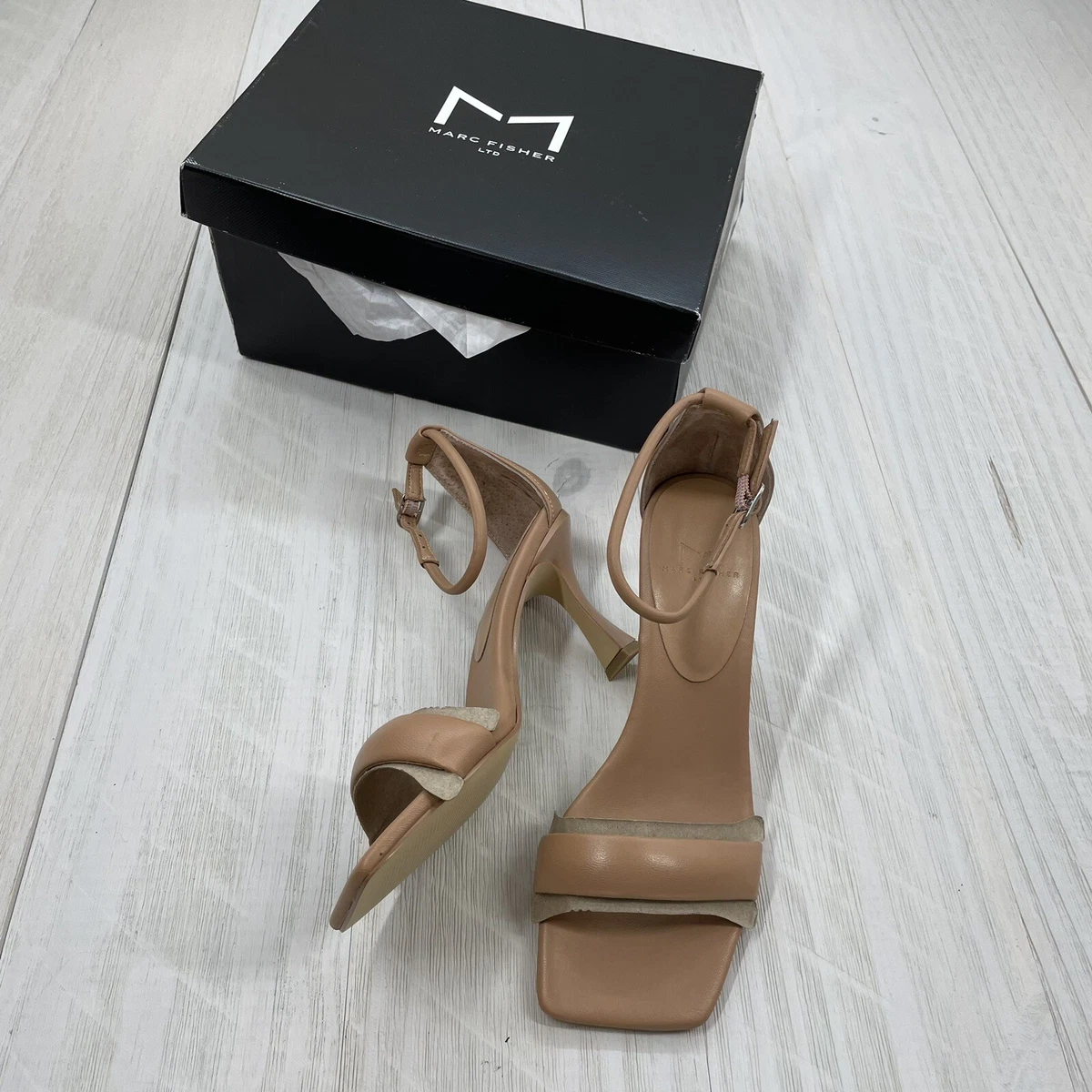 Marc fisher strappy best sale heels