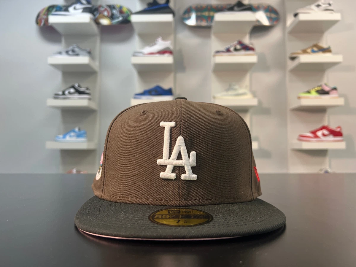 mocha brown fitted hat