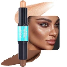 evpct 2in1 Face Shaping & Contouring Stick Cream Contour Concealer Bronzer St...
