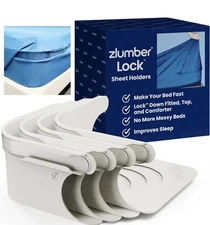 The Original USA Patented ZlumberLock – Secure Sheet Holder with Heavy-Duty M...