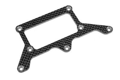 Team Corally Rear Pod Lower Plate SSX-12 Graphite 2.5mm 1 pc / C-00100-005