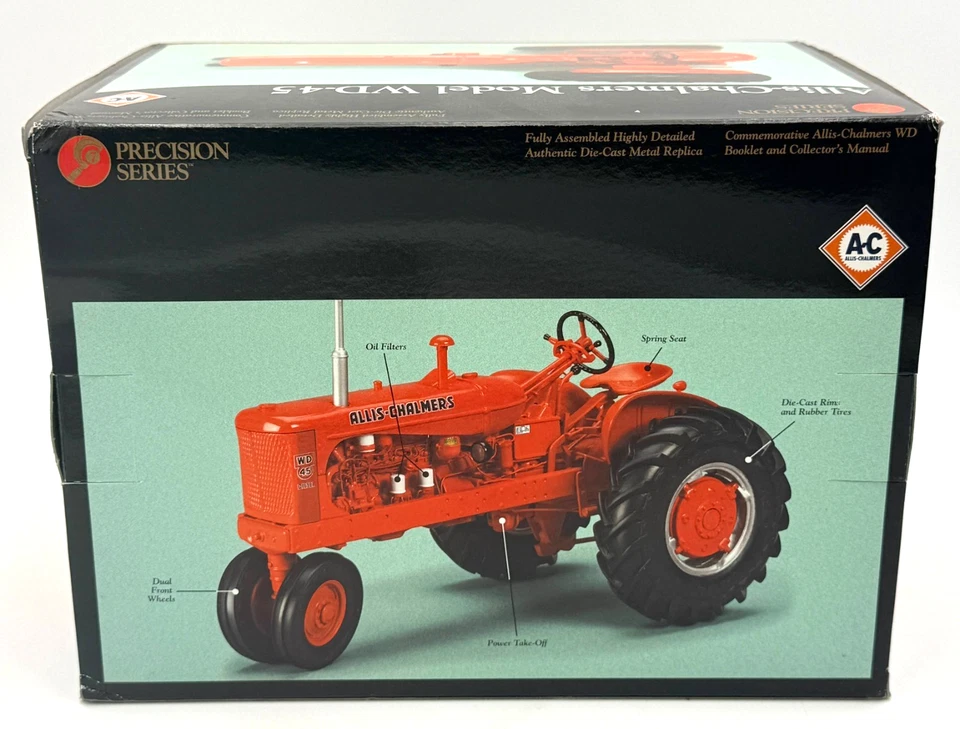 ERTL - Precision Series #7 - Allis Chalmers Model WD-45 Tractor - 1:16 Scale - Image 4 of 4
