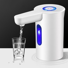 Distributeur d'eau USB rechargeable avec lumière LED adapté aux bouteilles de