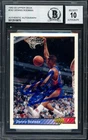 Dennis Rodman Auto 1993-94 Upper Deck Card 242 Pistons Auto 10 Beckett #12518878