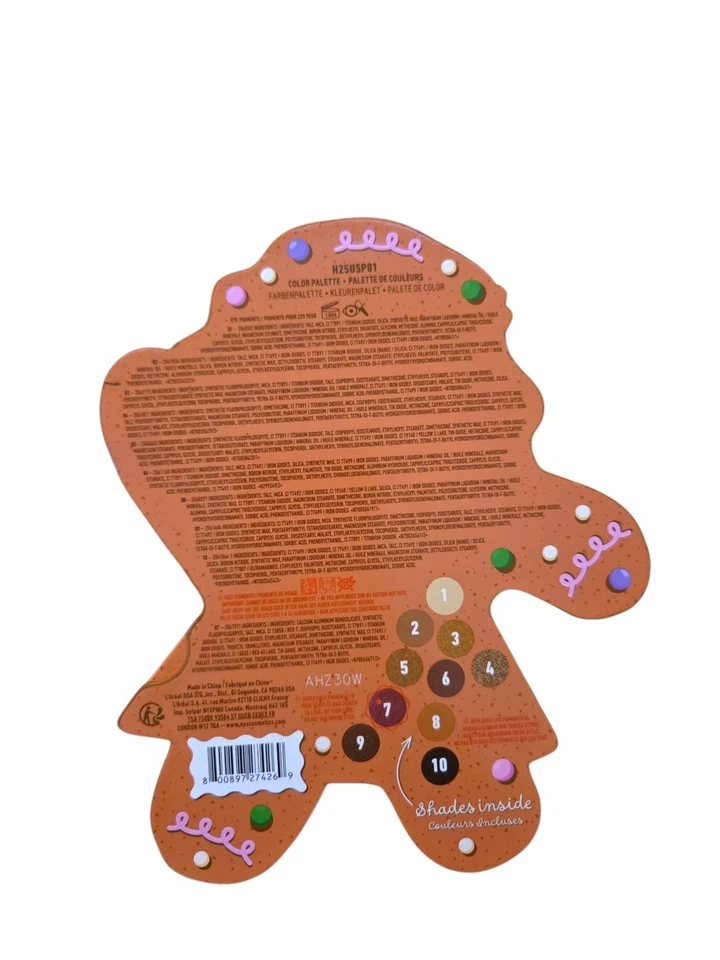 NYX Limited Edition Holiday Gingerbaddie Color Palette, NEW Without BOX - Image 4 of 4