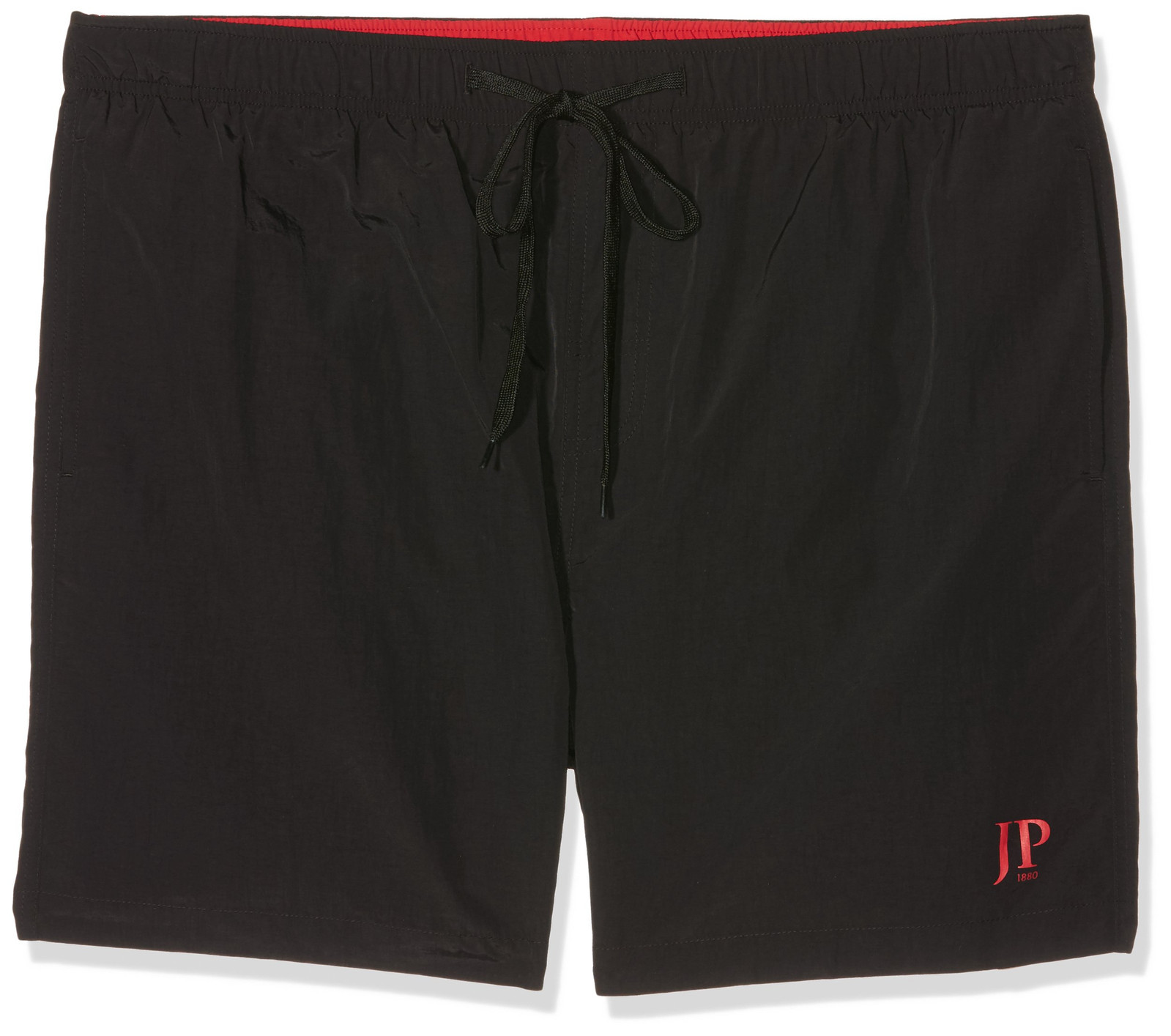 JP 1880 Badeshort 1/2 Uni Pantaloncini da Mare, Nero (70253210), 4XL Uomo (a7H)
