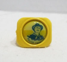NABISCO 1950's RIN TIN TIN CEREAL PREMIUM RING MAJOR SWANSON WHEAT RICE HONEYS