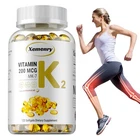 Vitamin K2 (MK7) 200mcg - with Coconut Oi, Supports Bone & Heart Health