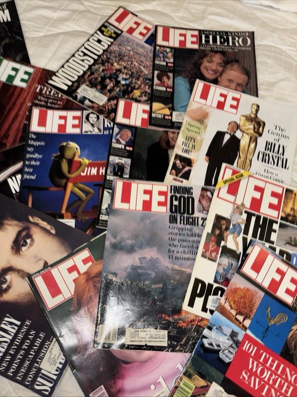 1989-1990 Life Magazines. 14 Full Issues