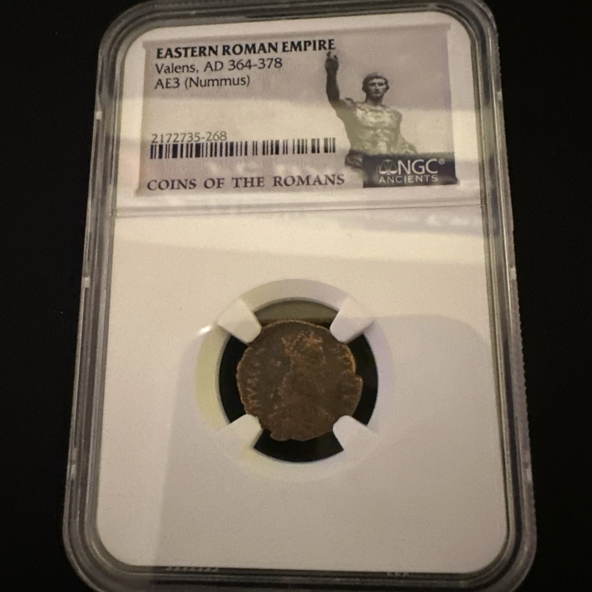 Valens NGC Certified Roman Imperial Coins (27 BC-476 AD) for sale