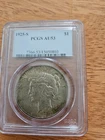 1925-S Peace Silver Dollar PCGS AU53
