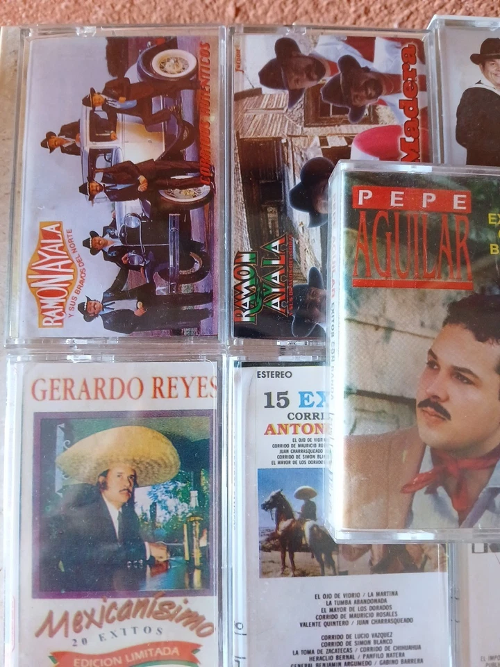 Regional Mexican Cassette Lot (9) Ramon Ayala, Antonio Aguilar, Pepe Aguilar - Image 3 of 4