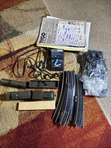 VTG Tyco GI Joe 1983 Electric Untested Train Set Tracks No Box