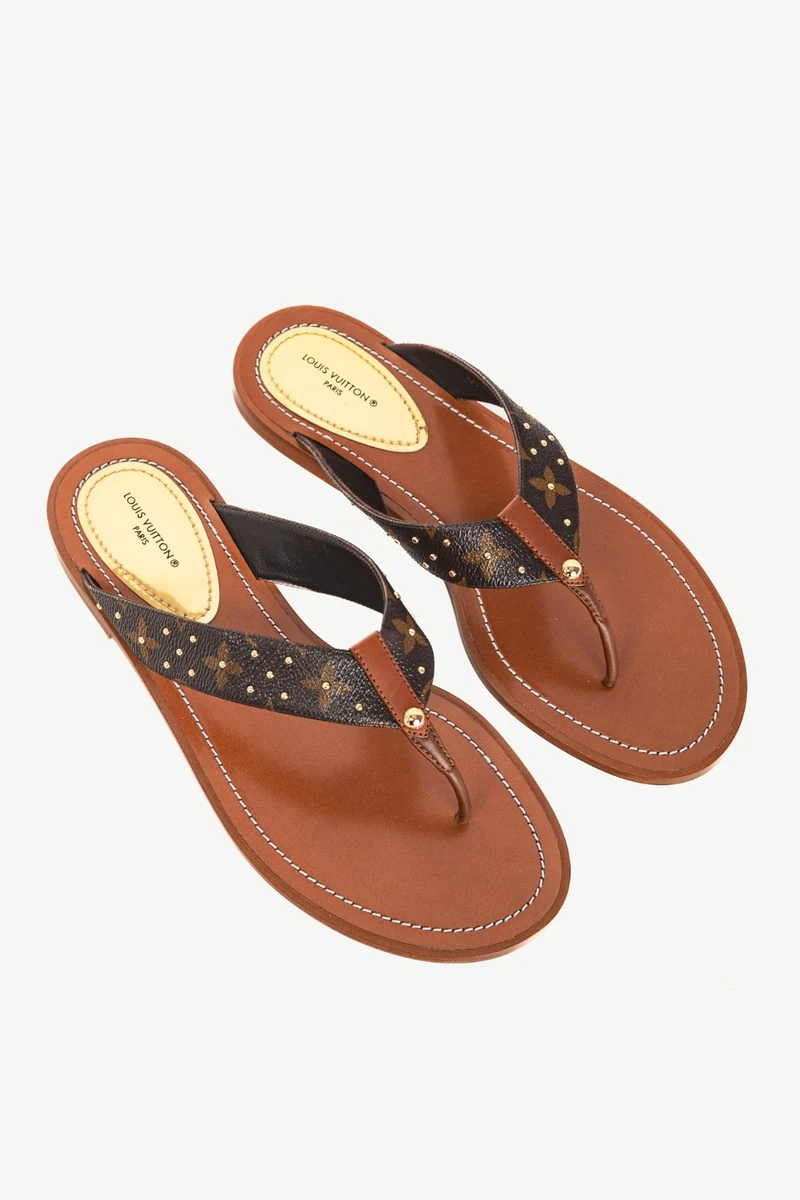 Louis Vuitton Flat (Under 1 in) Women's Flip Flop Sandals for sale