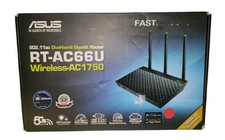 ASUS RT-AC66U 802.11ac Dual-Band Wireless Router AC1750 Gigabit