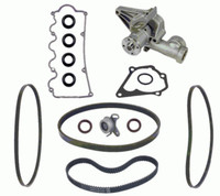 Timing Belt Tensioner Valve Cover Water Pump Kit For Hyundai Accent 00-01 1.5 on sale Timing Belt Tensioner Valve Cover Water Pump Kit For Hyundai Accent 00-01 1.5 on sale