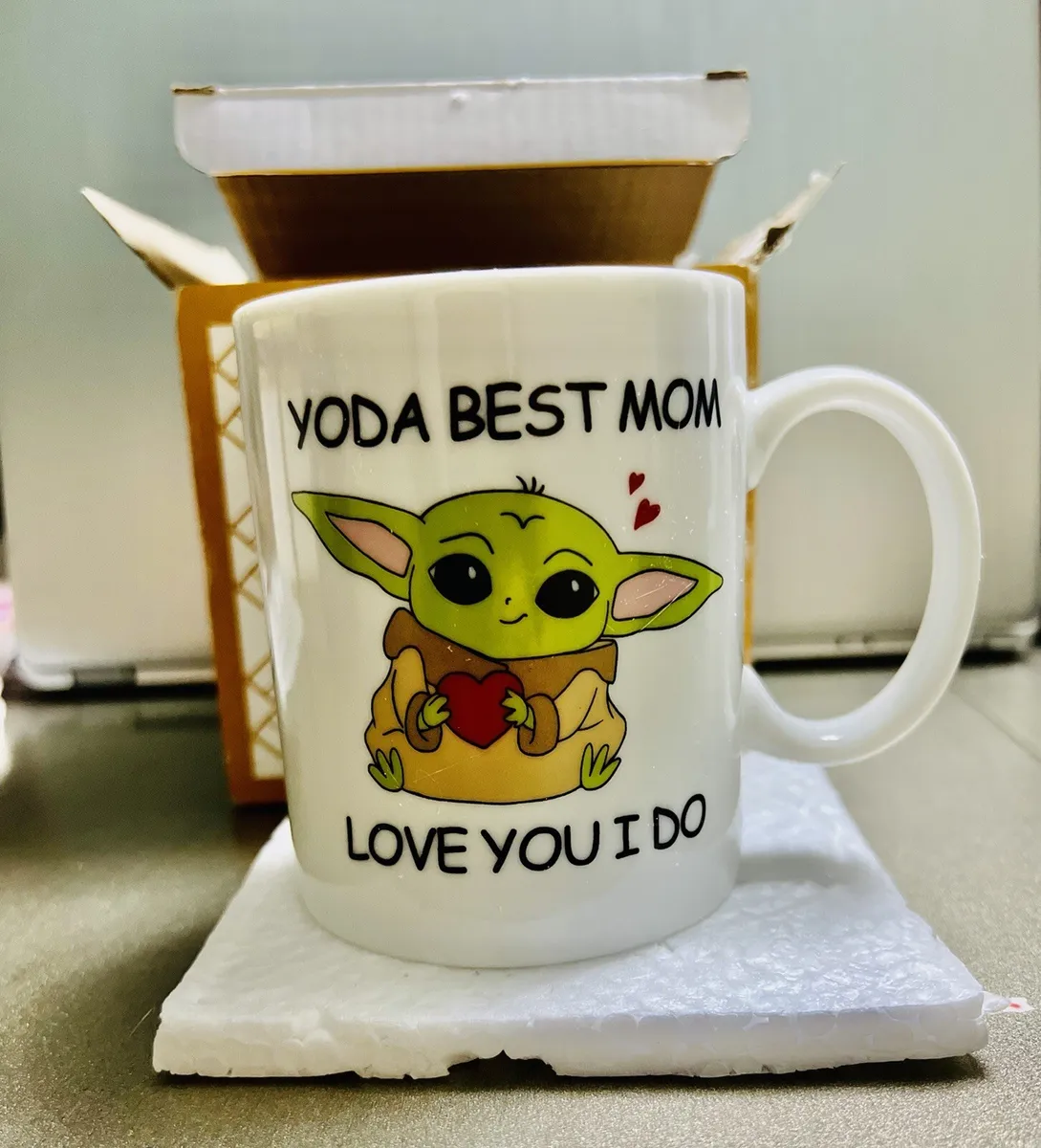 Baby Yoda Coffee Mug (Best MoM Ever Love You I Do)