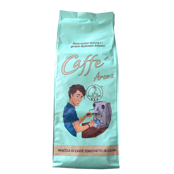 Espresso Perfetto Crema Aroma Verde, 1000G Ganze Bohnen - Caffe Milano-image
