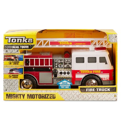 tonka mighty motorized tow truck toy vehicle