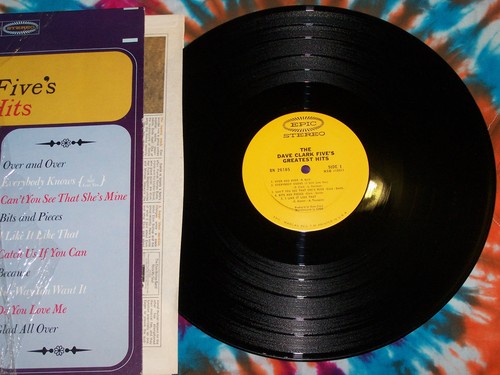 DAVE CLARK FIVE Greatest Hits EPIC RECORDS 1966 ORIGINAL STEREO Near Mint SHRINK - Picture 2 of 4