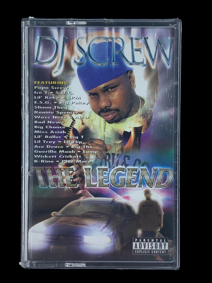 SEALED, DJ Screw - The Legend BTR-2001, 1st press, 2 x audio