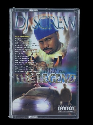 SEALED, DJ Screw - The Legend BTR-2001, 1st press, 2 x audio