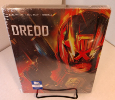 Dredd Steelbook (4K+Blu-ray) NEW (Sealed)- Box Shipping with Tracking