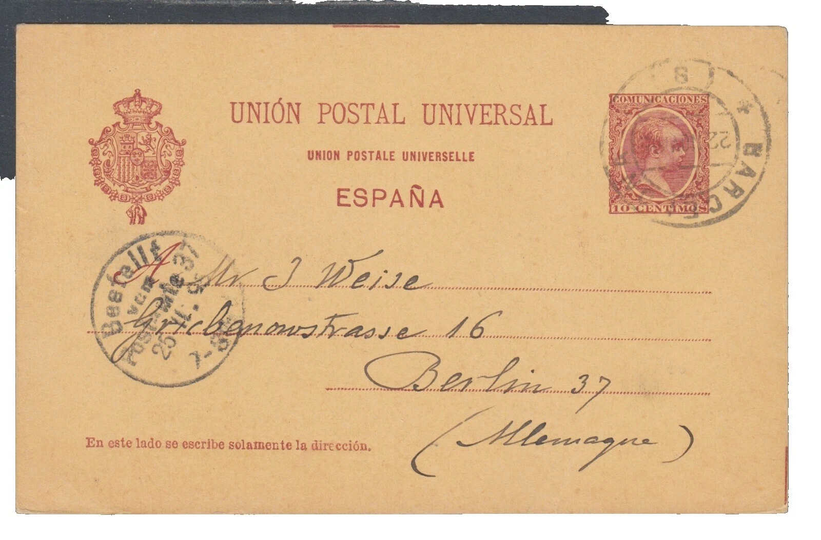 Spain Postal Stationery