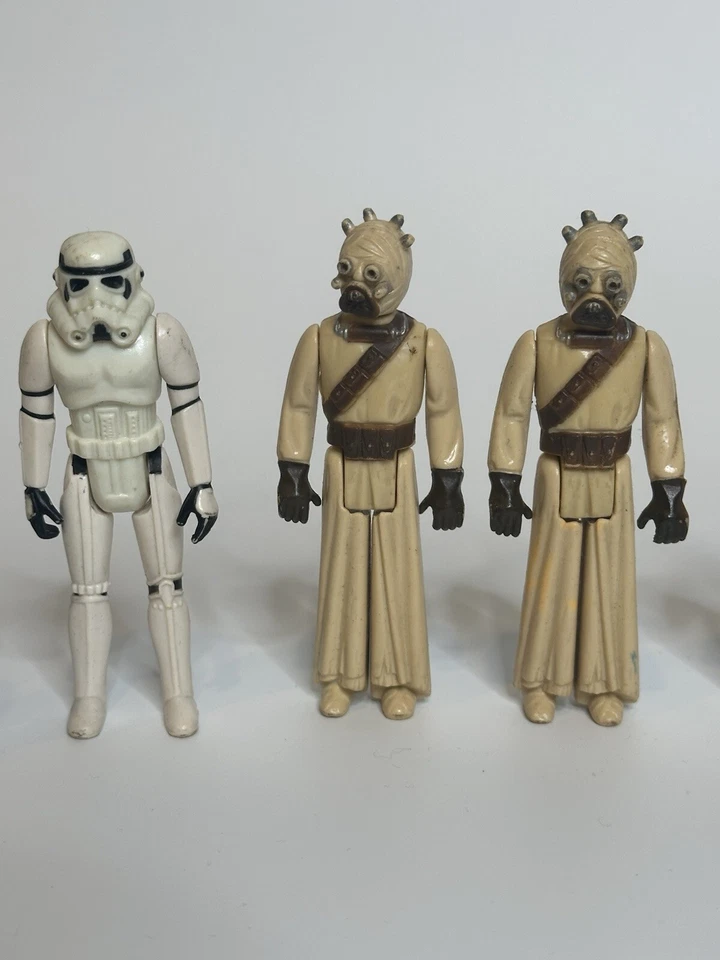 Lote de 22 figuras de acción Kenner Star Wars 1977-1980 vintage + estuche de transporte Foto 3 de 4