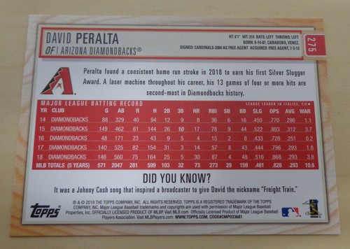 2019 Topps BIG LEAGUE - SINGLES #250 to #299 - Picture 38 of 70
