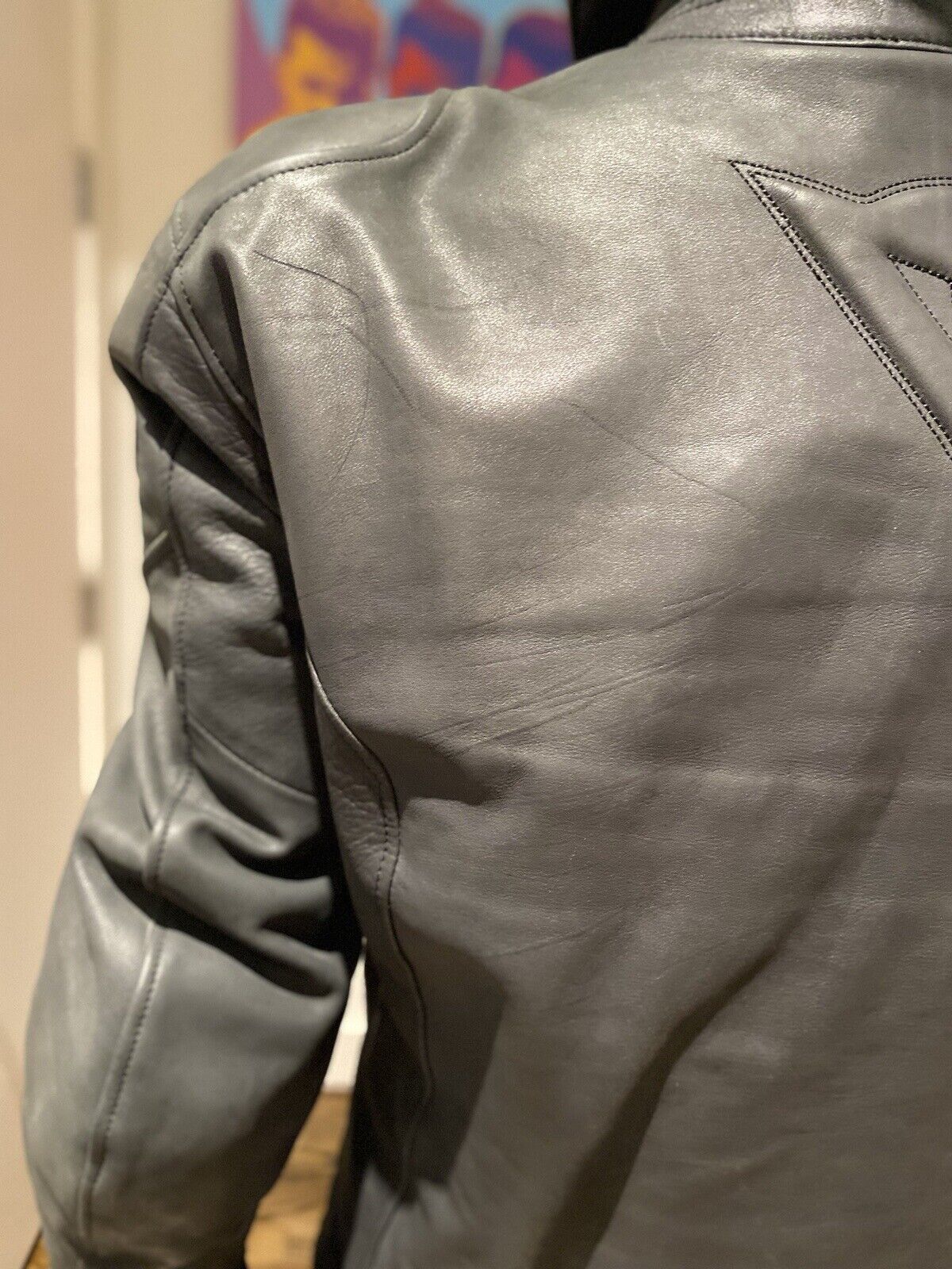 DAINESE 🏍️ FIGHTER Perforated Leather Jacket 54 $699