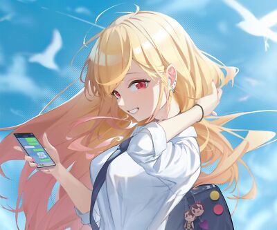 Anime Kitagawa Marin Sono Bisque Doll Wa Koi Wo  Gaming Mat Desk 33932