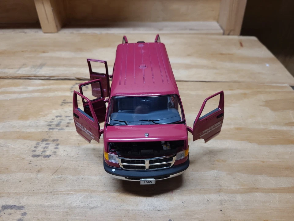 2004 First Gear Dodge Ram Van J.J Keller & Associates 49-0044 1/25 Scale - Image 2 of 4