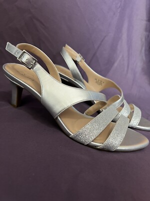 Naturalizer Taimi Dress Sandals - Silver Naturalizer Taimi Dress Sandals - Silver